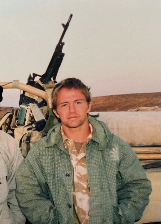 Lindsay Bruce - early military service
