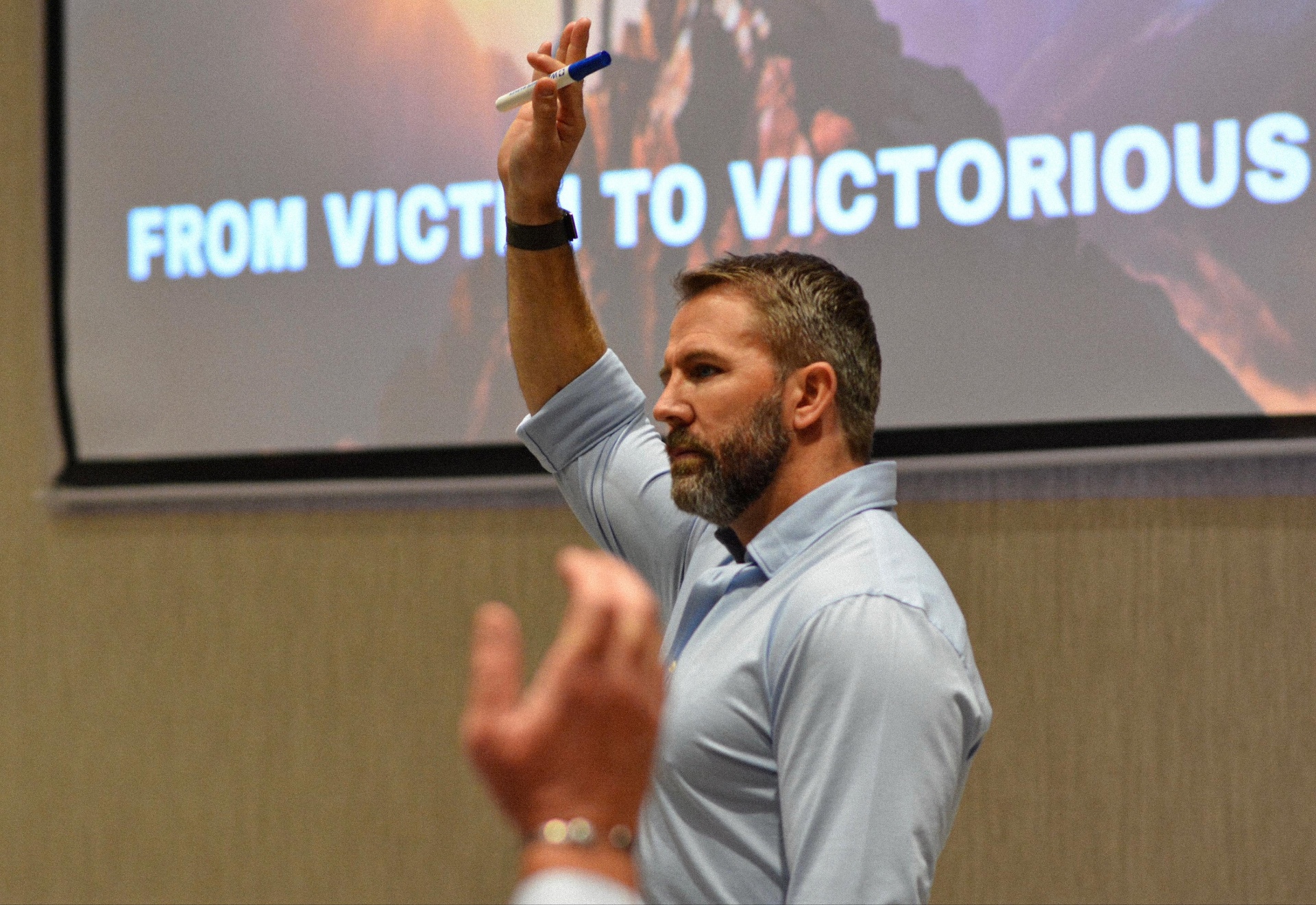 Lindsay speaking — From Victim to Victorious
