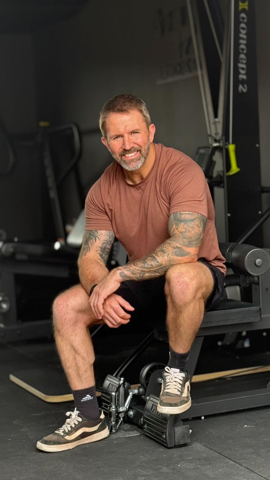 Lindsay Bruce in the gym